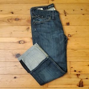 3/$35 Banana Republic Crop Jeans 0